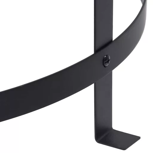 Rozsdamentes acél kültéri tűztál grillráccsal 76 cm