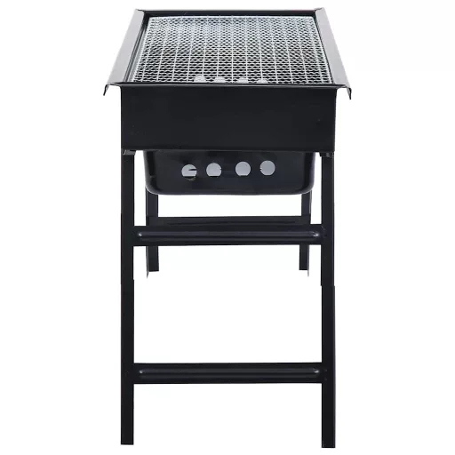 Hordozható kempinggrill 60 x 22,5 x 33 cm