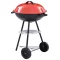 Hordozható XXL faszenes gömbgrill kerekekkel 44 cm