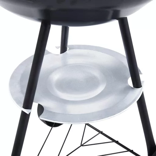 Hordozható XXL faszenes gömbgrill kerekekkel 44 cm
