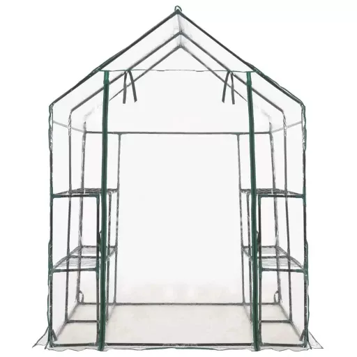 Melegház 8 polccal 143 x 143 x 195 cm