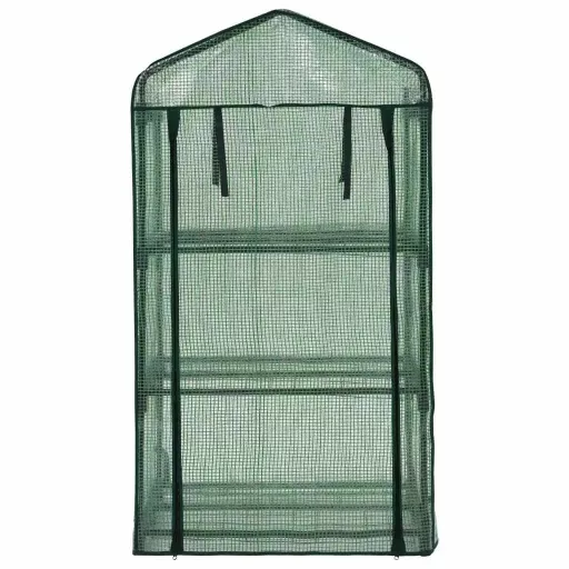Háromszintes mini melegház 69 x 49 x 125 cm