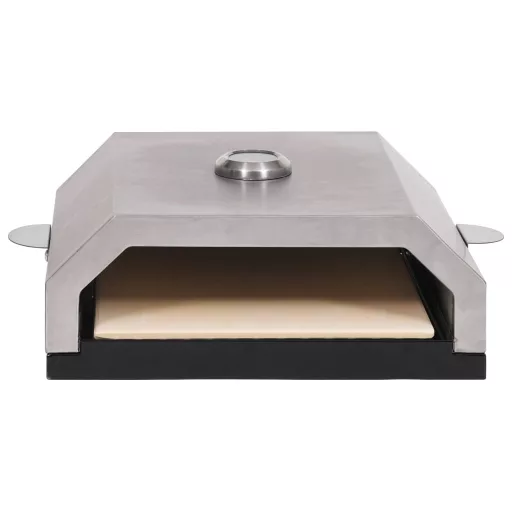 Pizzasütő kerámialappal gázüzemű/faszenes grillezőhöz