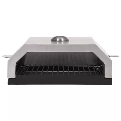 Pizzasütő kerámialappal gázüzemű/faszenes grillezőhöz