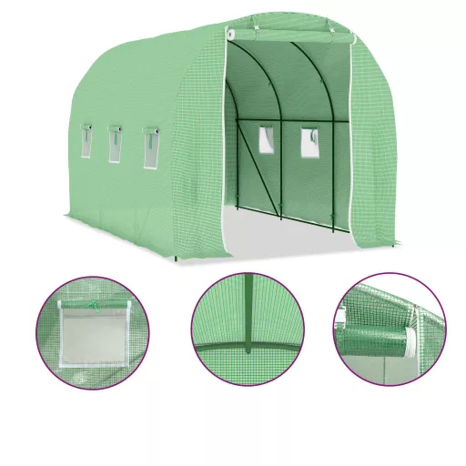 Melegház 6,86 m² 3,43 x 2 x 2 m