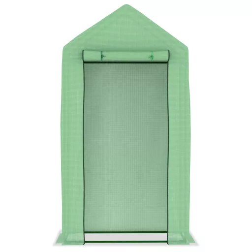 0,5 m²-es acélvázas melegház 1 x 0,5 x 1,9 m