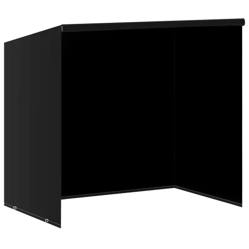 Hintapadtakaró ponyva 10 fűzőlyukkal/2 cipzárral 255x145x170 cm