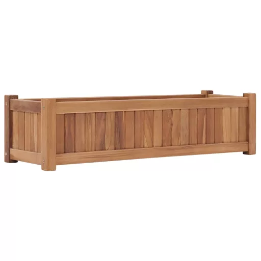 Tömör tíkfa magaságyás 100 x 30 x 25 cm
