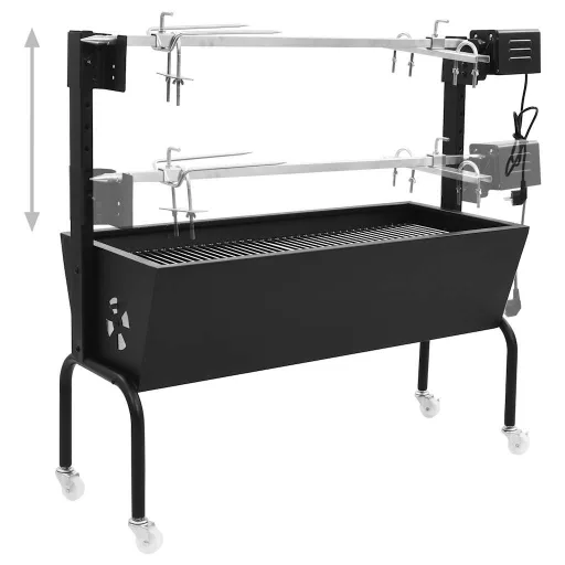 Elektromos rozsdamentes acél barbecue grillsütő