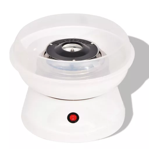 Fehér vattacukorgép 480 W
