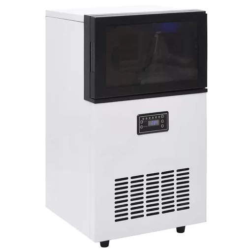Fekete jégkockakészítő 45 kg / 24 óra