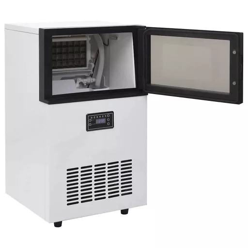 Fekete jégkockakészítő 45 kg / 24 óra