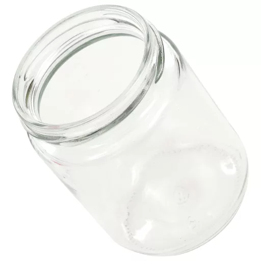 48 db 230 ml-es befőttesüveg piros-fehér tetővel