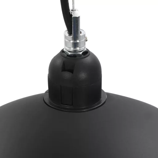 2 darab fekete-arany félgömb alakú mennyezeti lámpa 40 cm E27