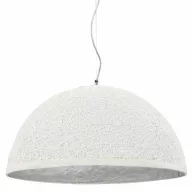 Fehér-ezüst függőlámpa Ø50 cm E27