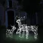 3 részes karácsonyi rénszarvasos díszvilágítás 229 LED