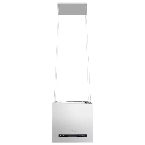Rozsdamentes acél LCD érintőképernyős sziget páraelszívó 37 cm