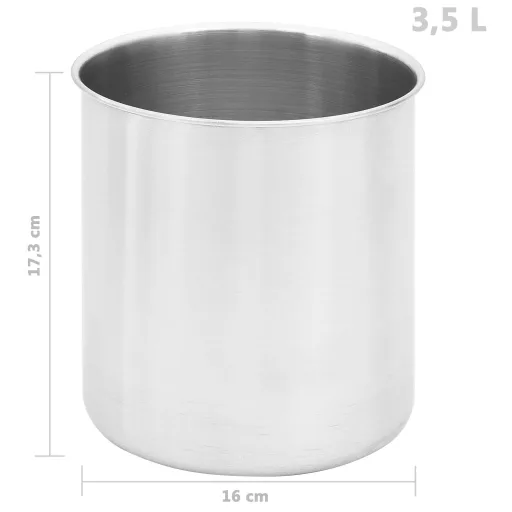 Rozsdamentes szószadagoló 2 x 3,5 L