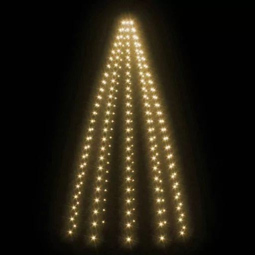 250 LED-es karácsonyi fényháló 250 cm