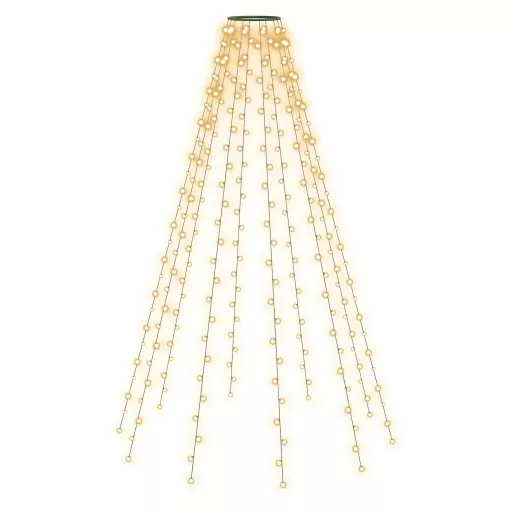 250 LED-es karácsonyi fényháló 250 cm