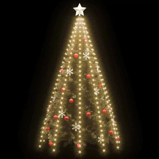 300 LED-es karácsonyi fényháló 300 cm