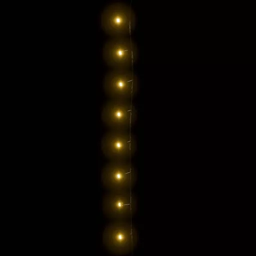 2000 meleg fehér LED-es kültéri/beltéri fényfüzér 200 m IP44