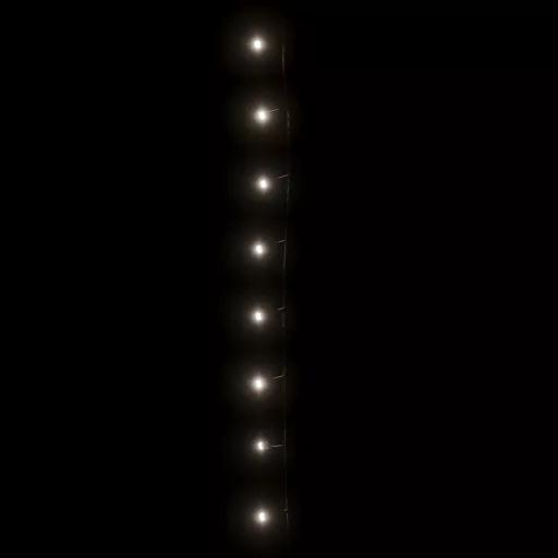 2000 hideg fehér LED-es kültéri/beltéri fényfüzér 200 m IP44