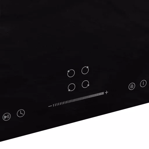 4 égős indukciós főzőlap érintős vezérlőpanellel 77 cm 7000 W