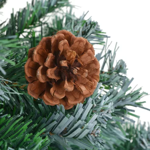 Műfenyő fenyőtobozokkal 150 cm