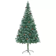 Műfenyő fenyőtobozokkal 210 cm
