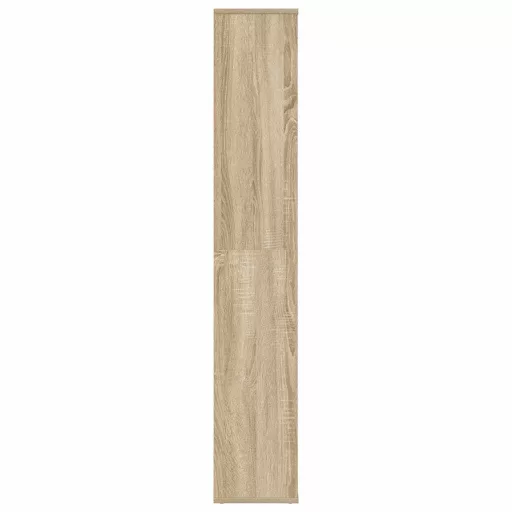 Sonoma szerelt fa térelválasztó/könyvszekrény 100 x 24 x 140 cm