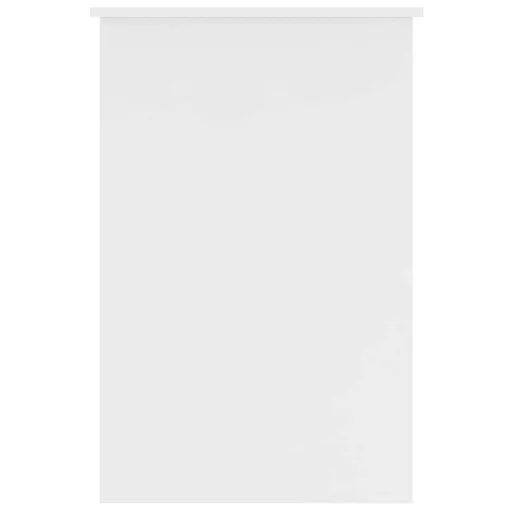 Fehér szerelt fa íróasztal 100 x 50 x 76 cm