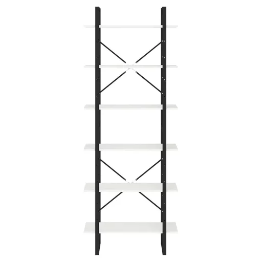 Fehér tömör fenyőfa magasszekrény 80 x 30 x 210 cm