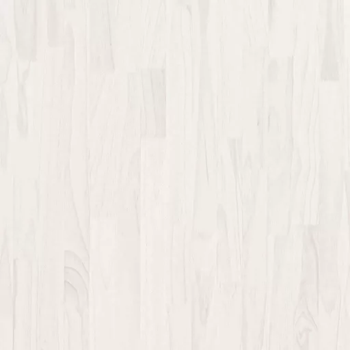 Háromszintes fehér tömör fenyőfa könyvszekrény 100x30x105 cm