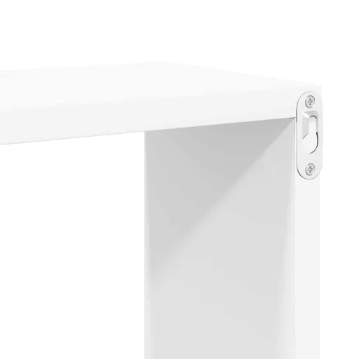 2 db fehér fali kockapolc 30 x 15 x 30 cm