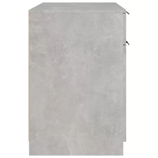 Betonszürke színű szerelt fa íróasztal 100 x 50 x 75 cm