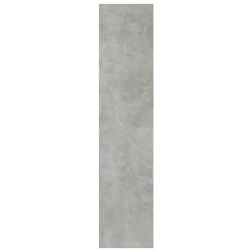 Betonszürke könyvszekrény/térelválasztó 100 x 30 x 135 cm