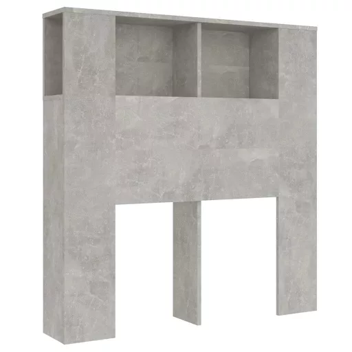 Betonszürke áthidaló szekrény 100 x 18,5 x 102,5 cm