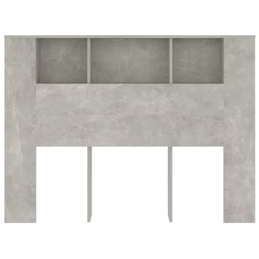 Betonszürke áthidaló szekrény 140 x 18,5 x 104,5 cm