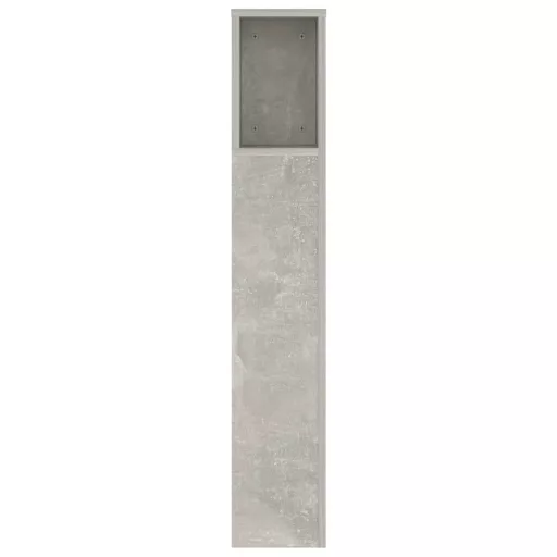 Betonszürke áthidaló szekrény 140 x 18,5 x 104,5 cm