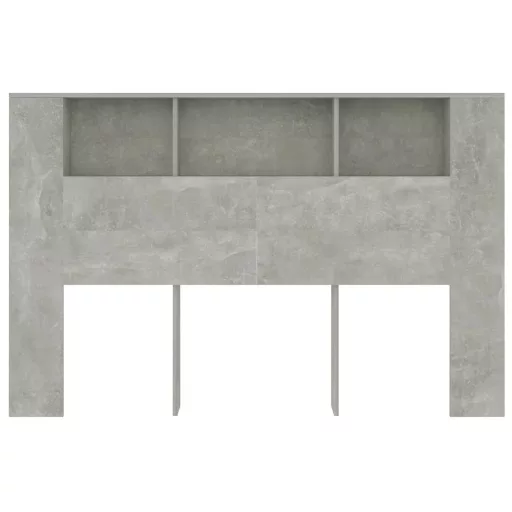 Betonszürke áthidaló szekrény 160 x 18,5 x 104,5 cm