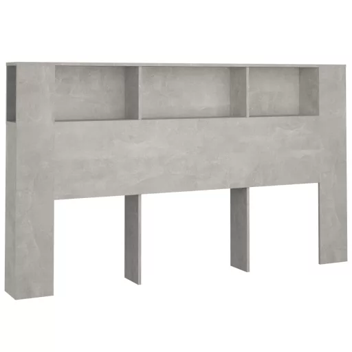 Betonszürke áthidaló szekrény 180x18,5x104,5 cm