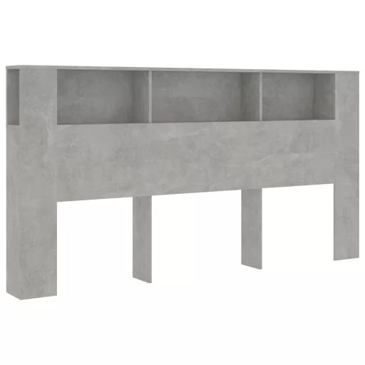 Betonszürke áthidaló szekrény 200x18,5x104,5 cm