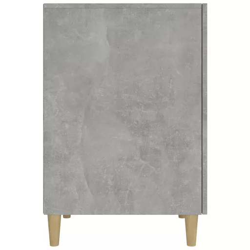 Betonszürke szerelt fa íróasztal 140 x 50 x 75 cm