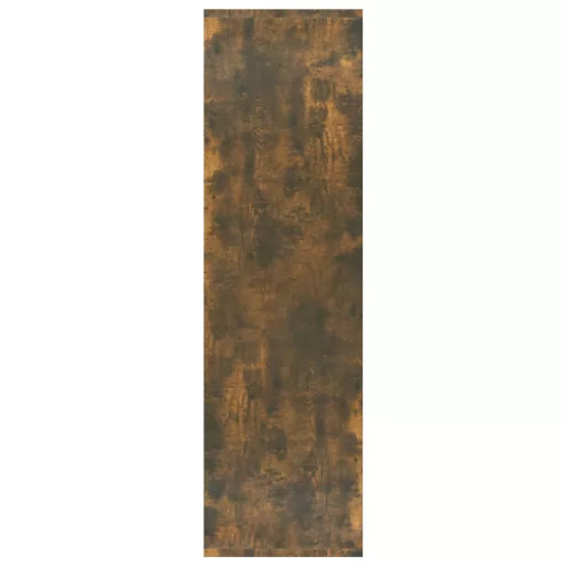 Füstös tölgy színű fa könyvszekrény/térelválasztó 60x30x103 cm