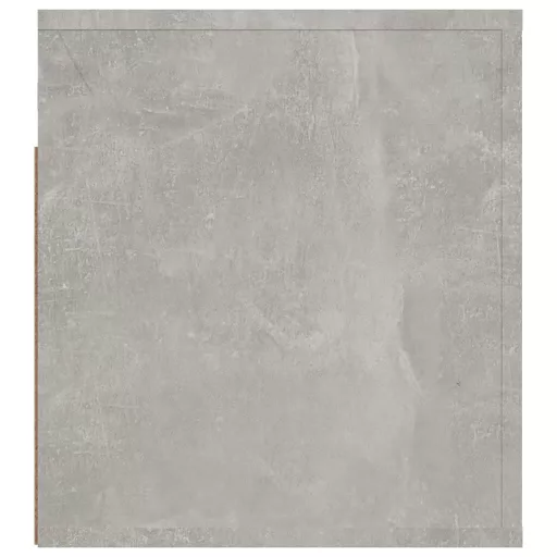 Szürke falra szerelhető éjjeliszekrény 50 x 36 x 40 cm