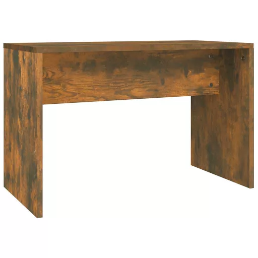 Füstös tölgyszínű szerelt fa fésülködőszék 70 x 35 x 45 cm