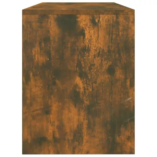 Füstös tölgyszínű szerelt fa fésülködőszék 70 x 35 x 45 cm
