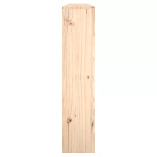 Tömör fenyőfa radiátorburkolat 153 x 19 x 84 cm