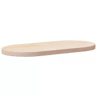 Tömör fenyőfa asztallap 60 x 30 x 2,5 cm ovális